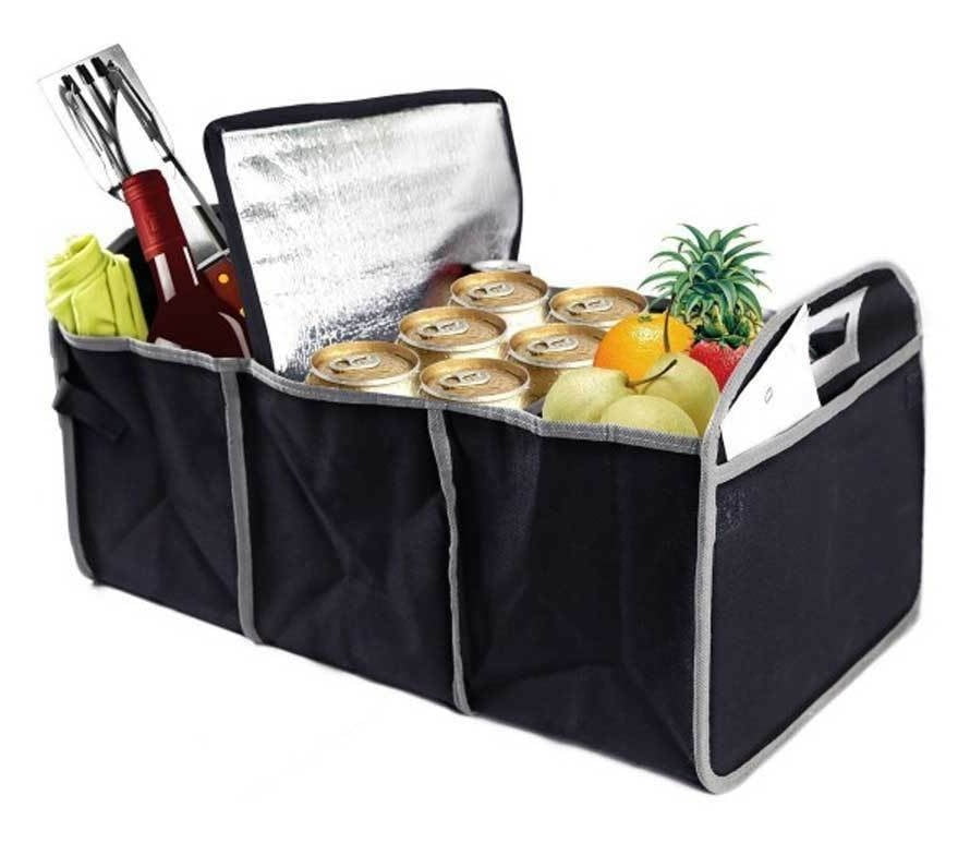 Trunk Organizer Collapsible Fold Storage Bin Bag Grocery Trunk Organizer Collapsible Fold Storage Bin Bag Grocery