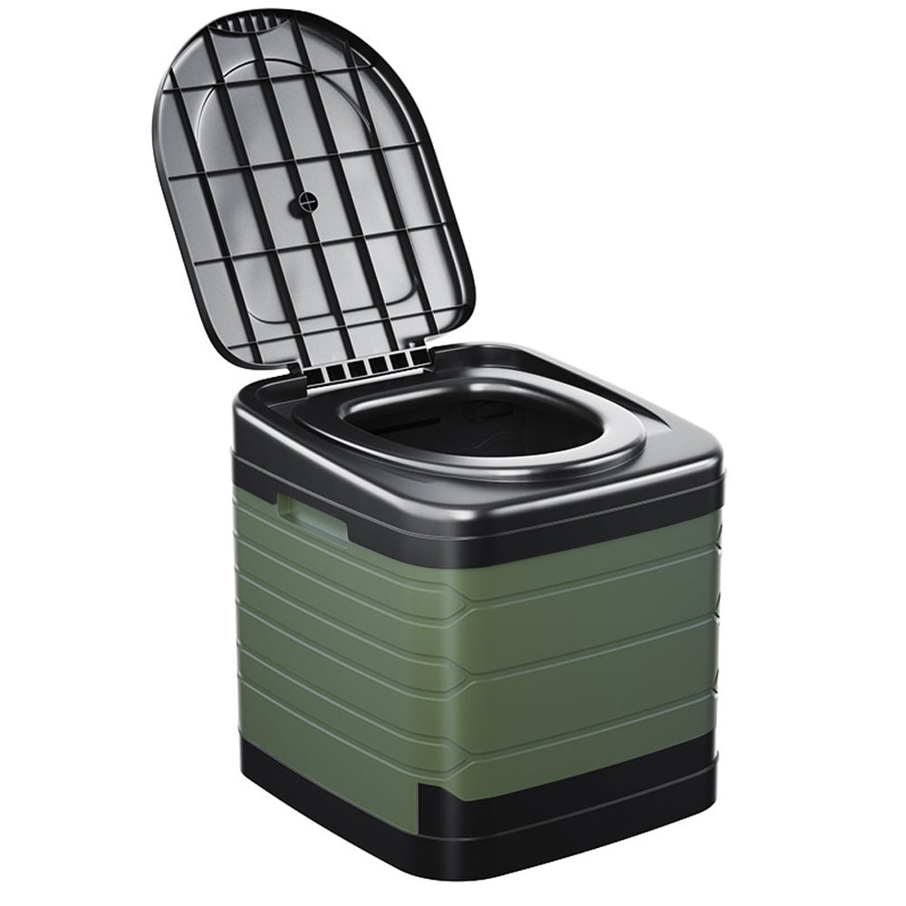 Toilette Portable Pliable Montafox Camping - Poids Max 150 Kg