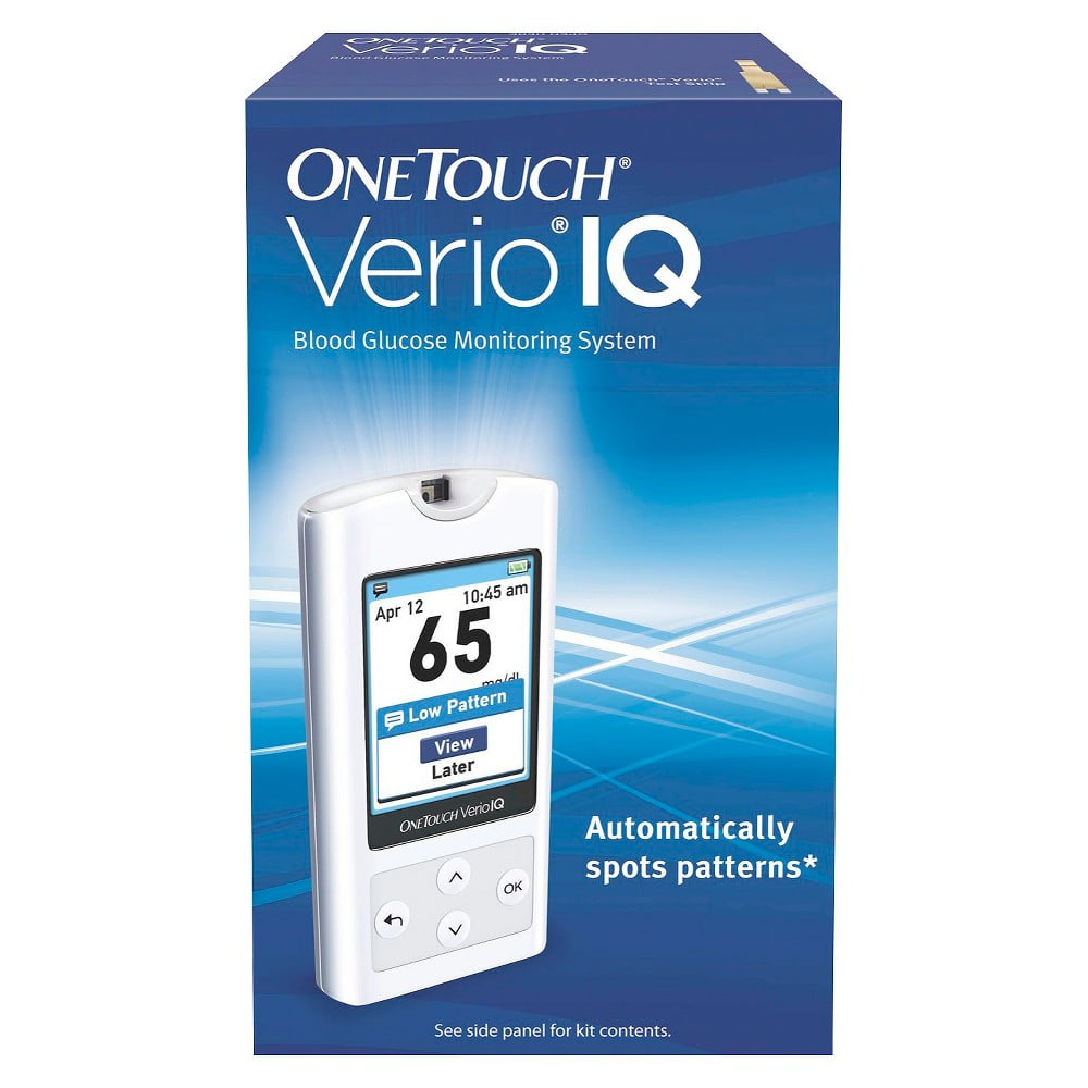 Verio IQ Blood Glucose Monitoring System, Accurate Results in