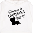 thumbnail image 3 of Inktastic Someone in Louisiana Loves Me Toddler Hoodie, 3 of 4