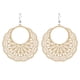 thumbnail image 1 of Pendientes de cobre Qarigey 1 par redondos elegantes recubiertos Amarillo AP015713-07, 1 of 6