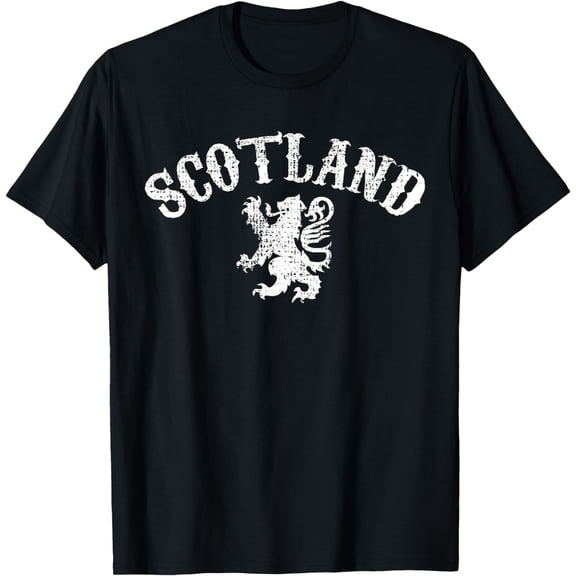Scotland Scottish, Lion T-Shirt mens t shhirt men，black，women，misfits，journey ，boys