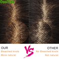thumbnail image 3 of ONETIDE-Peluca de cabello humano liso para mujer, postizo de encaje Frontal transparente de 34 pulgadas, 13x4, con cierre, 3 of 4
