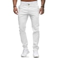 thumbnail image 2 of HUNGSON Men Skinny Slim Fit Casual Jeans Dyeing Stretch Straight Fashion Denim Pants, 2 of 5