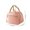 Pink, variant on Insulated Lunch Tote Bag, Reusable Lunch Cooler Bag for Work and School, Portable Food Carrier with Front Pocket for Picnic, Travel and Outdoor Trips