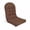 Brown, variant on 44"x19"x4" High-Back Rocking Chair Cushion, Waterproof Outdoor Indoor Patio Seat Pad Non-Slip Thick Foam Bead Cushion for Porch, Glider, Dining Chair, UV Resistant Porch Rocker Cushion, Yellow