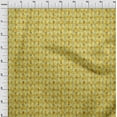 thumbnail image 3 of oneOone Cotton Silk Tangerine Yellow Fabric Geometric Quilting Supplies Print Sewing Fabric By The Yard 42 Inch Wide, 3 of 4