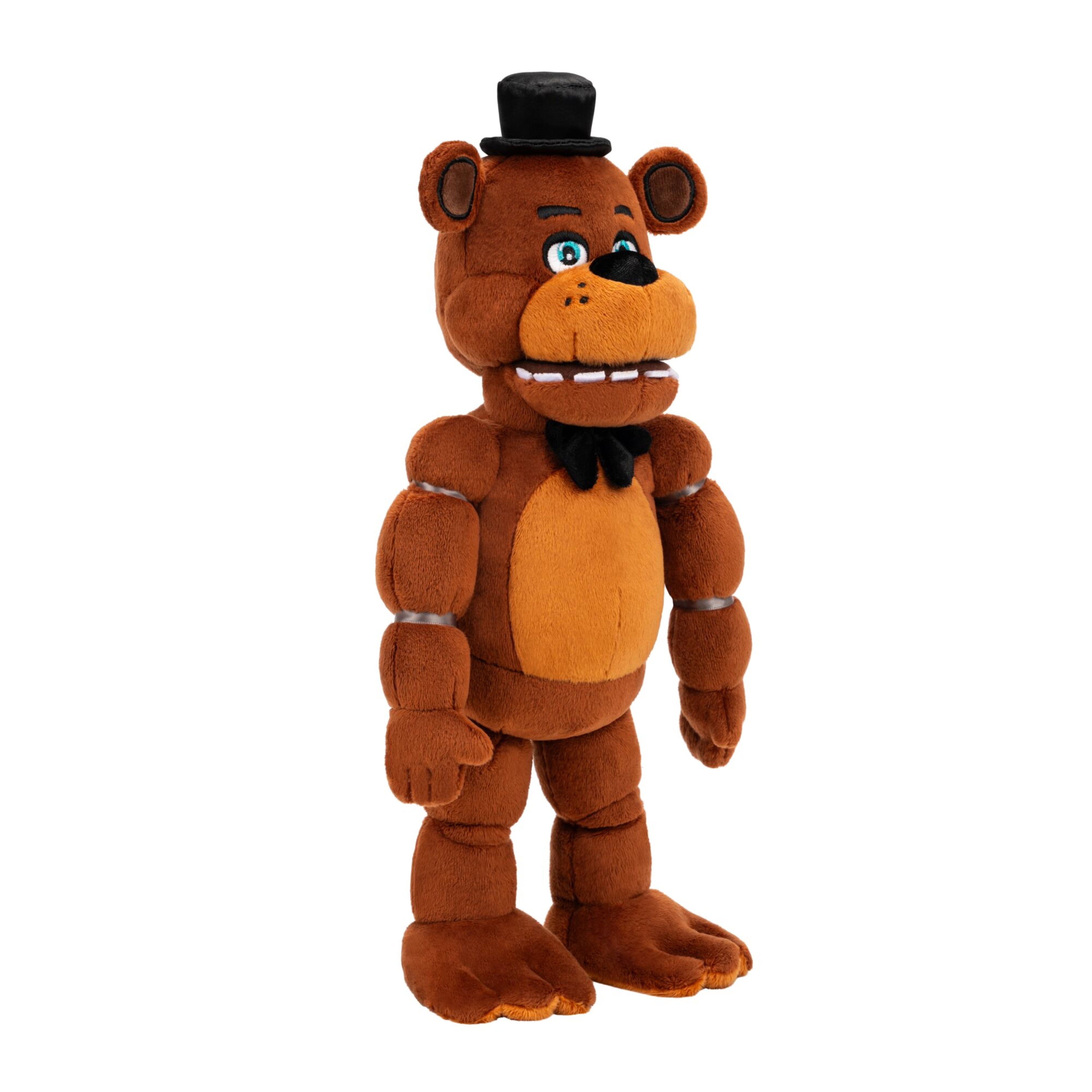 Five Nights at Freddy’s 14 inch Poseable Sound Classic Freddy Plush - 4 Sounds, and  Glow-In-The-Dark Eyes