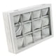 thumbnail image 1 of Relojes Caja de Almacenamiento para Gafas de terre Joyero con Almohadas Caja de Reloj con Gris, 1 of 9