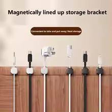 thumbnail image 2 of Baseus Magnetic Cable Organizer Black New, 2 of 5