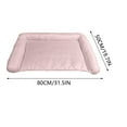 thumbnail image 2 of HauiWeiLyai Pet Ice Mat Cooling Mat 2025 New Summer Ice Silk Pet Cooling Mats for Cats Dogs, Indoor/Outdoor Small Pets Cool Pad for Cats, Cool Mats with Anti Slip Bottom for Dog, 2 of 6