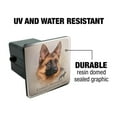 thumbnail image 2 of German Shepherd Dog Breed Tow Trailer Hitch Cover Plug Insert, 2 of 7
