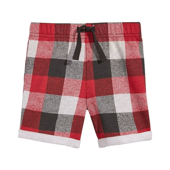 First Impressions Plaid Shorts, Baby Boys, Tango , 12 Months