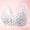 Wine, variant on iHPH7 Daisy Bras for Older Women No Underwire Front Closure Comfort Senior Wireless Snap Closing Bra Beige L