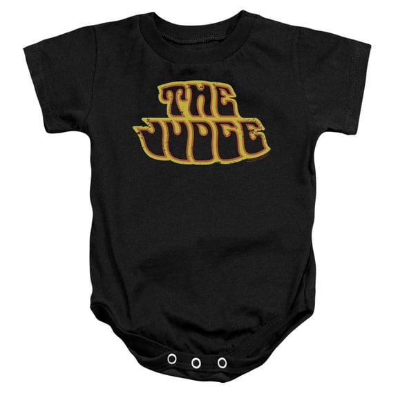 Pontiac Judge Logo Infant Baby Romper T-Shirt Black