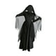 thumbnail image 1 of Disfraz de bruja de Halloween, disfraz elegante, decoración creativa, capa larga con capucha para M, 1 of 9