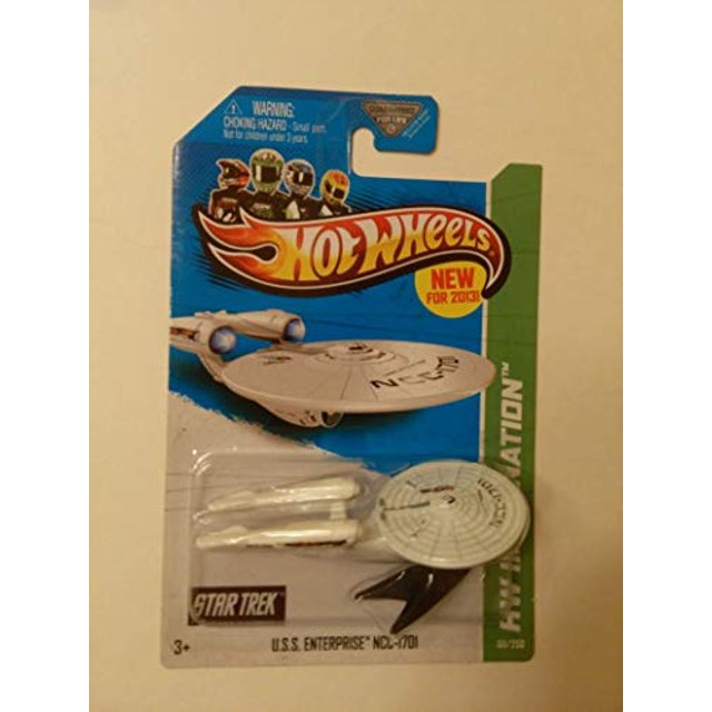 Hot Wheels 2013 Hw Imagination - Star Trek - USS Enterprise NCC-1701 Juguete
