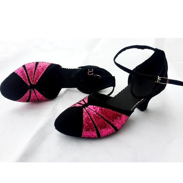 XIHAHA-zapatos de baile latino profesional para mujer, calzado de tacón alto para verano, zapatos de baile de salón de Tango, talla grande 34-41