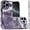 Purple, variant on Phone Case for Apple iPhone 16 Pro Max Butterfly Freedom Shimmer Glitter Thick TPU Shockproof Anti Slip Durable Protective Design Cover Purple