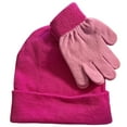 thumbnail image 4 of Care Bear Pink Girl's Cheer Bear Cuffed Hat & Gloves Set, 4 of 4