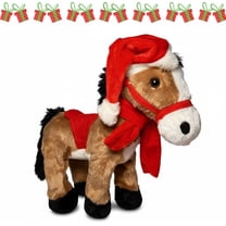 Yippzo 2026 Animated Horse Plushies – Electric Stuffed Animal Plush Interactive Horse Toy Figures, Soft Interactive Dolls with Neighing Sounds Dancing
