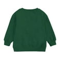 thumbnail image 4 of Byoo Toddler Boys Sweatshirt Soft Casual Solid Color Crew Neck Full Sleeve Pullover Top Cozy Daily Shirt, 4 of 4