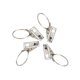 thumbnail image 3 of Clips de barra de cortina de ducha de ventana de acero inoxidable 20 piezas anillos Clips de cortinas Tmvgtek Oficina Multiescena Multifunción, 3 of 6