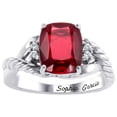 thumbnail image 4 of Keepsake Women's Maybel Class Ring in Sterling Silver, 10K Gold over Sterling and 10K Gold or White Gold, 4 of 4