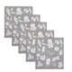 thumbnail image 1 of Paquete de 5 toallas de papel reutilizables, toallas de cocina suecas que no rayan, paños de esponja de celulosa súper absorbentes, biodegradables, aptas para lavavajillas, sin olor, 1 of 5