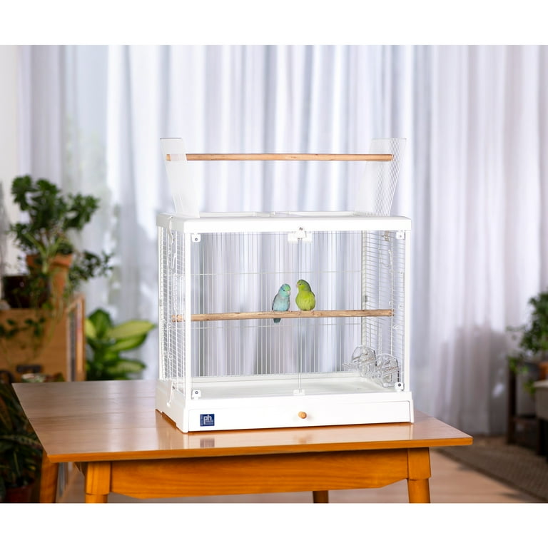 Prevue Pet Products Crystal Palace Luxe Bird Cage with Glass Doors