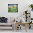 thumbnail image 3 of Stupell Industries Transitional Plain Near Auvers Black Framed Giclee Art, 20 x 16, by Vincent Van Gogh, 3 of 8