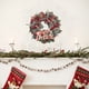 thumbnail image 1 of Fiudx Ofertas de la semana Corona de decoración navideña Corona de ratán tejida Corona colgante para puerta Ventana Corona decorativa para árbol de Navidad Decoración colgante, 1 of 6