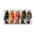 thumbnail image 3 of 5 señuelos de pesca con anzuelos, señuelos de natación biónicos multiarticulados para lubina, lucioperca y agallas azules., 3 of 9