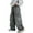 Black, variant on Cargo Jeans for Girls Wide Leg Pants Straight Leg Denim Cargo Pants with Pocket Girls Clothes Size 9-10 Years