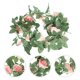 thumbnail image 3 of 5pcs imitación rosa ratán ratán decoración de flores falsas adornos de flor HOMEMAXS 13971492-MX, 3 of 6