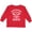 Red, variant on Handpicked for Earth By My Cousin in Heaven with Angel Wings Boys or Girls Long Sleeve Toddler T-Shirt