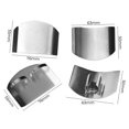thumbnail image 3 of Halloween Kitchen Decor Stainless Steel Finger Hand Protector 3PCS Stainless Steel Finger Guard For Cutting Food Premium Finger Shield Cutting Protector Slicing Tool Finger Protector For Kitchen Wei, 3 of 9