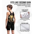 thumbnail image 3 of Exxact Sports Sublimated Youth Wrestling Singlet For Boys, Premium Powerlifting Singlet, Kids Wrestling Singlets For Training (YS, Spartans), 3 of 7