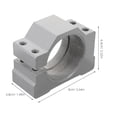 thumbnail image 2 of SHOWERORO CNC Spindle Motor Mounting Accessory 1Set 52mm Diameter Quick Installation Silver, 2 of 5