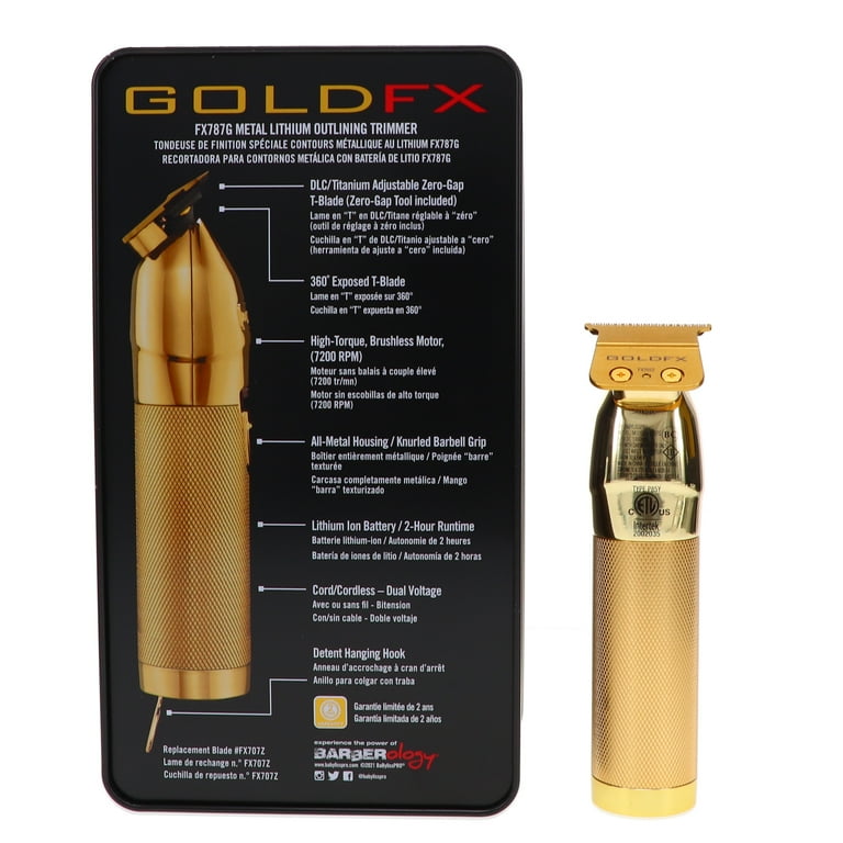 BaBylissPRO GoldFX Lithium Hair Trimmer