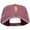 Maroon, variant on Seahorse Embroidered Washed Cotton Cap - White OSFM
