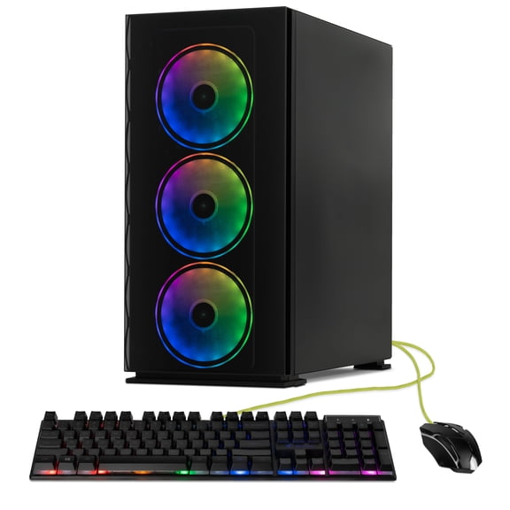 Yeyian Gaming Desktop PC YARI Intel Core Ultra 5 225F GeForce RTX 5070 – Ai Powered 32GB DDR5 6000MHz RGB 1 TB NVMe SSD Windows 11 Home - YPI-YA225FC-5701N