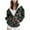 Green_1, variant on Women's Trendy Christmas Printing Graphic Jacket Zip Up Long Sleeve Hoodies Streetwear Fashion Coat With Pockets