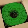 thumbnail image 5 of Cable Ethernet/Lan Cat6 A Granel 23Awg Cca 550Mhz 1000 Pies Verde, 5 of 5