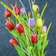 thumbnail image 3 of Flores de Tulipanes Artificiales Multicolores Planta de Simulación Flor de Simulación de Tulipán para el Hogar Jardín Arreglo Floral Relleno de Macetas ANGGREK  Otros, 3 of 8