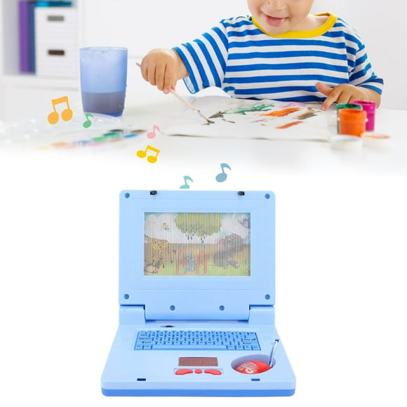 Kids Learning Laptop, Educational LED Music Electronic Cognitive Development Preschool Laptop, Educational Learning Computer for Kids, Educational Laptop