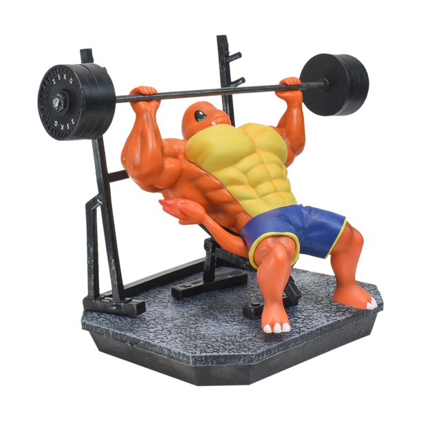 Soplay Anime Pokmon Toys Action Figure Charmander 6.3" Model Muscle Strong Kawaii Model Doll