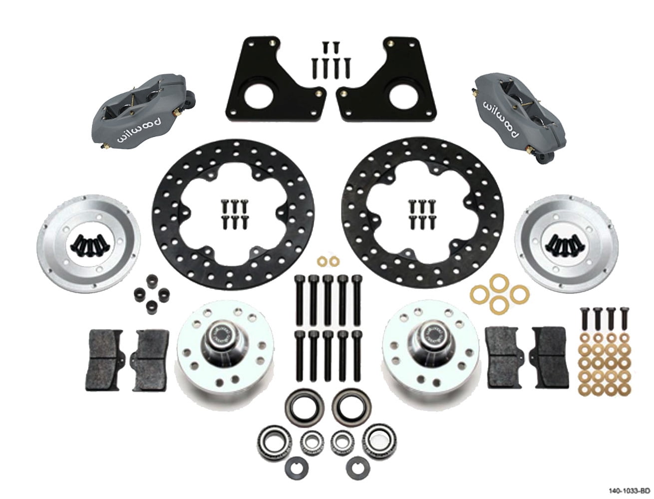 Wilwood Dragster Front Kit MD 80-87 GM