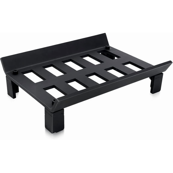 YANGLI 13-Inch Fireplace Grate, Heavy Duty Wrought Iron Log Holder for Indoor Chimney & Outdoor Fire Pit