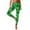 #284-Green, variant on Women's St. Patrick's Day Print Stretch Leggings with Soft Brushed Fabric for Fitness Running and Casual Wear